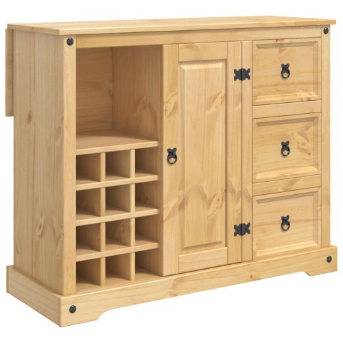 VidaXL Съхранение в кухнята с чекмедже Пчелен восък 112 x 70 x 91,5 см