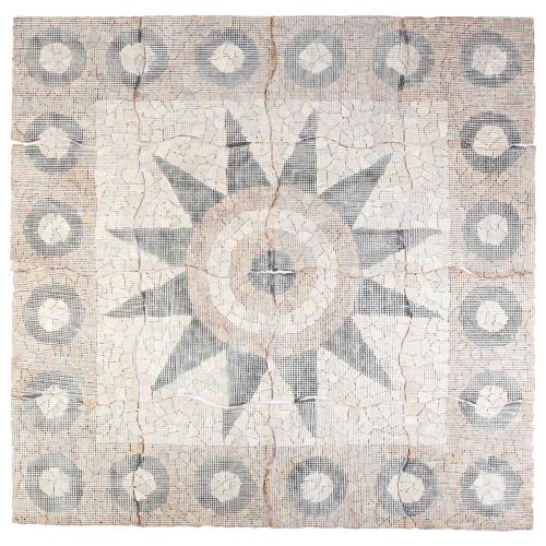 Мозайка с цветен модел Многоцветен 120 x 120 cm Мрамор