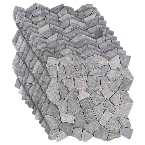 Мозайка плочки Светлосиво 30 x 30 cm Мрамор