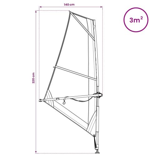 Надуваем SUP борд с платно TRITON 330 x 76 x 15 см Синьо за