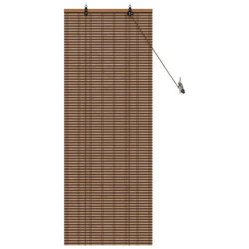 Ролетна щора Кафяво 40 x 160 cm Бамбук