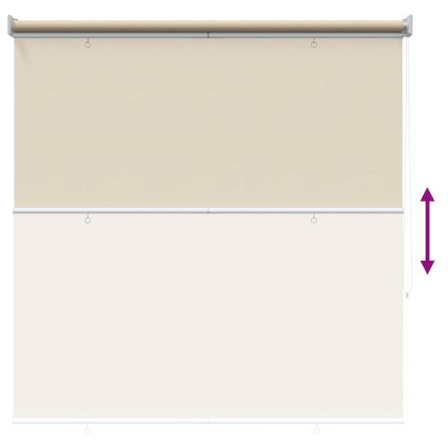 Щора за открито с UV защита Бежово 125 x 140 см (Ш x В)
