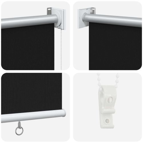 Щора за открито с UV защита Черно 100 x 230 см (Ш x В)