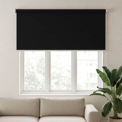 Щора за открито с UV защита Черно 100 x 230 см (Ш x В)