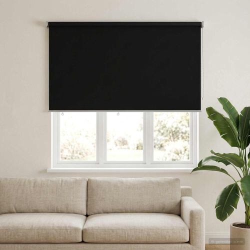 Щора за открито с UV защита Черно 100 x 230 см (Ш x В)