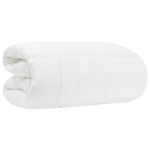 Зимен юрган Бяло 140 x 200 cm Бамбук