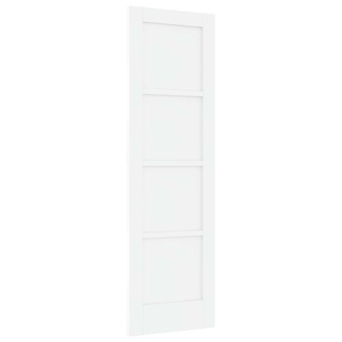 Вътрешна врата 61 x 198,5 см Шперплат Бяло