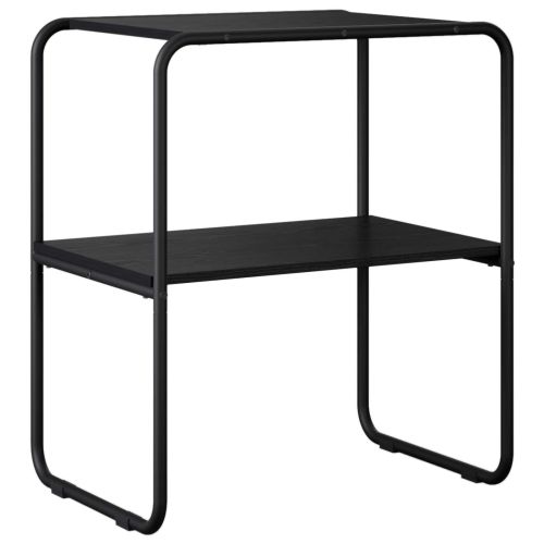Конзолна маса Черен дъб 80 x 42,5 x 70 см Инженерна дървесина