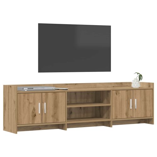 ТВ шкаф 168 x 33 x 47 см Дъб артизан Инженерна дървесина