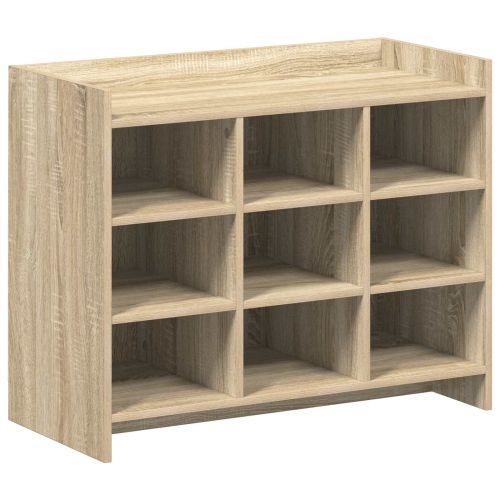 Шкаф за обувки Дъб сонома 85 x 39,5 x 70 см Инженерна дървесина