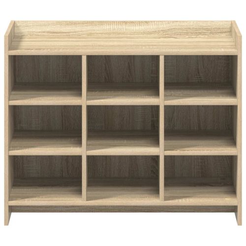 Шкаф за обувки Дъб сонома 85 x 39,5 x 70 см Инженерна дървесина