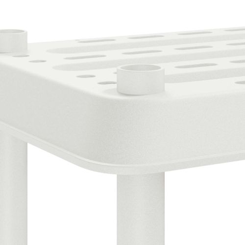 Рафтово единица 4 нива 100 x 40 x 136,5 см ПП Бяло