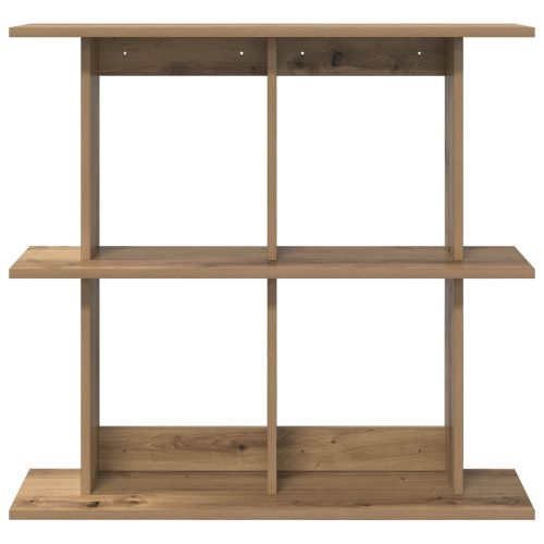 Стенен рафт Монтиране на стена Дъб артизан 100 x 20 x 75 см