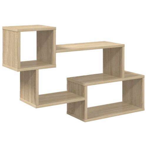 Плаващ рафт Монтиране на стена Дъб сонома 87 x 20 x 55 см