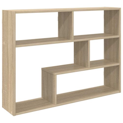 Стенен рафт Монтиране на стена Дъб сонома 95 x 20 x 69,5 см