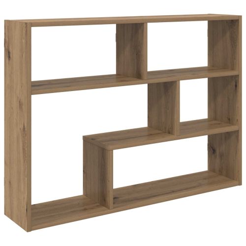 Стенен рафт Монтиране на стена Дъб артизан 95 x 20 x 69,5 см