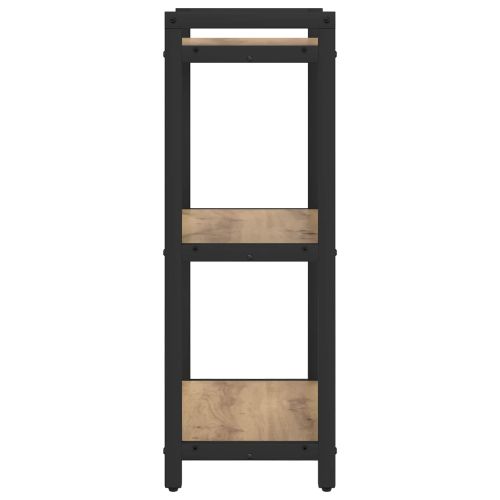 Рафт за книги 40 x 30 x 85 см Инженерна дървесина Дъб