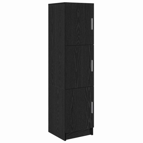 Висок шкаф Черния дъб 31.5 x 32 x 122.5 см