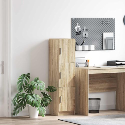 Висок шкаф Сонома дъб 31.5 x 32 x 122.5 см