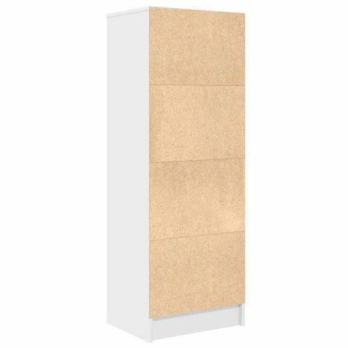 Висок шкаф Бяло 45,5 x 34 x 127 см
