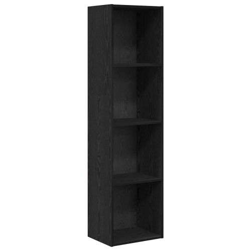Рафт за книги Черния дъб 40 x 30 x 152 см Инженерно дърво