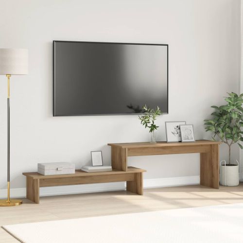 Комплект ТВ шкаф Дъб 180,5 x 30 x 43 см Инженерно дърво
