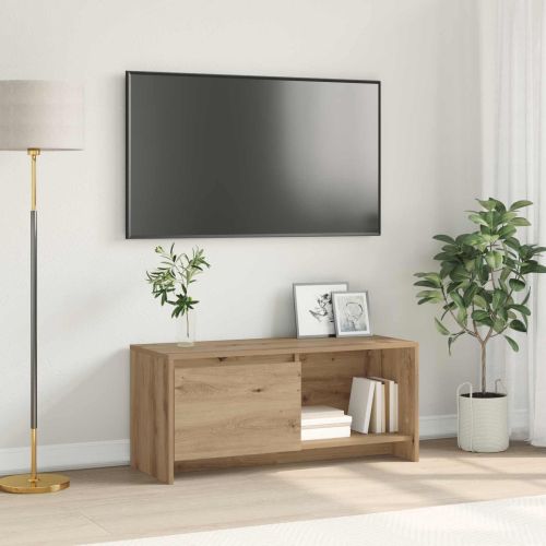 Комплект ТВ шкаф Дъб 90 x 35 x 40 см Инженерно дърво