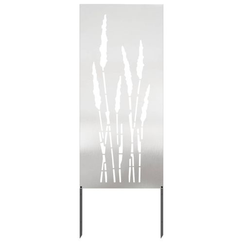 Екран за градинска неприкосновеност Сребрист 50 x 140 см