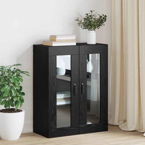 Шкаф за съхранение Черния дъб 69,5 x 34 x 90 см