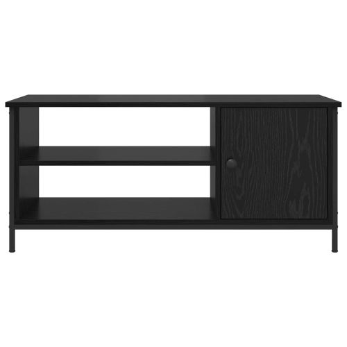 ТВ шкаф 100 x 40 x 45 cm Черния дъб Инженерна дървесина
