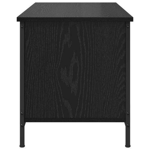 ТВ шкаф 100 x 40 x 45 cm Черния дъб Инженерна дървесина