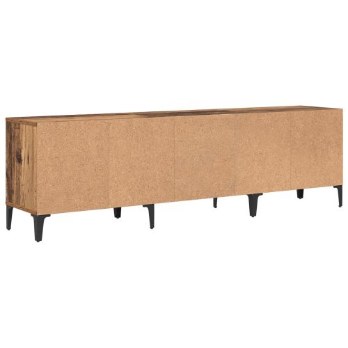 ТВ шкаф с чекмедже Старо дърво 150 x 30 x 45 см