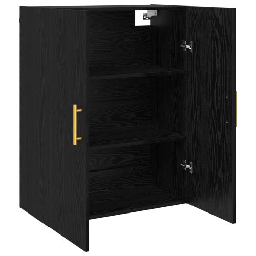 Стенен шкаф Черния дъб 69,5 x 34 x 90 см Инженерна дървесина
