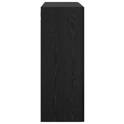 Стенен шкаф Черния дъб 69,5 x 34 x 90 см Инженерна дървесина