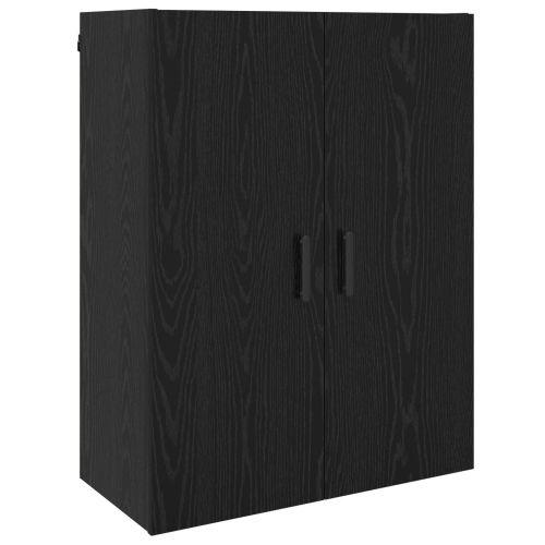Стенен шкаф Черния дъб 69,5 x 34 x 90 см Инженерна дървесина