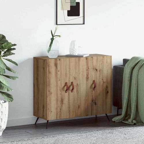 Служебен шкаф Дъб 89,5 x 34 x 80 см Инженерна дървесина