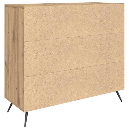 Служебен шкаф Дъб 89,5 x 34 x 80 см Инженерна дървесина