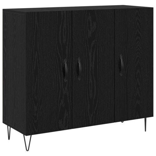 Служебен шкаф Черния дъб 90 x 32,5 x 80 см Инженерна дървесина