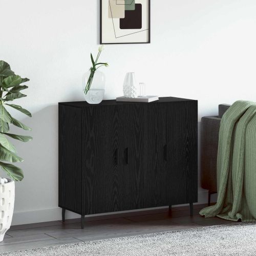 Служебен шкаф Черния дъб 90 x 34 x 80 см Инженерна дървесина