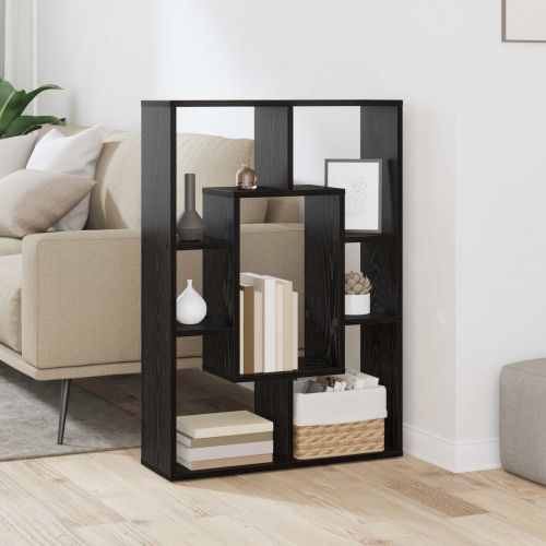 Шкаф за книги Черния дъб 63 x 20 x 90 см Инженерно дърво