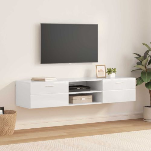 Дървен шкаф 150 x 39 x 30 см Циментено сиво Инженерна дървесина