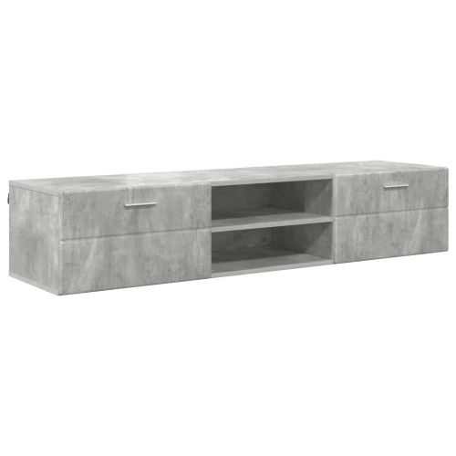Дървен шкаф 150 x 39 x 30 см Лъскаво бяло Инженерна дървесина