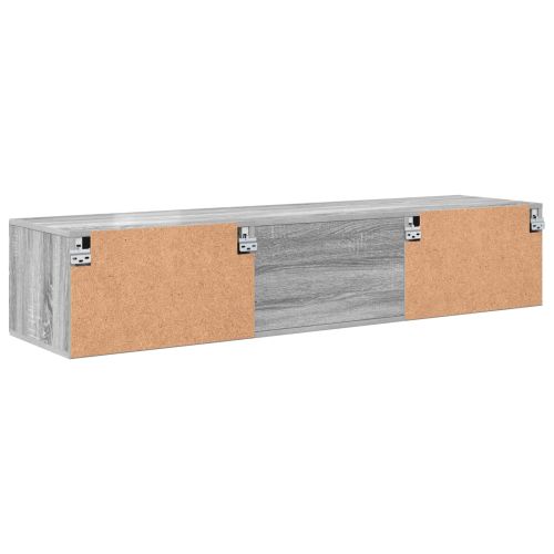 Дървен шкаф 150 x 39 x 30 см Сив Сонома Инженерна дървесина