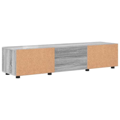 Дървен шкаф 150 x 39 x 30 см Сив Сонома Инженерна дървесина