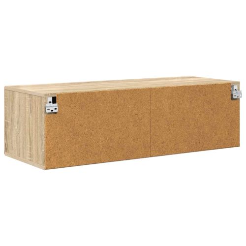 Дървен шкаф 100,5 x 39 x 30 см Сонома дъб Инженерна дървесина