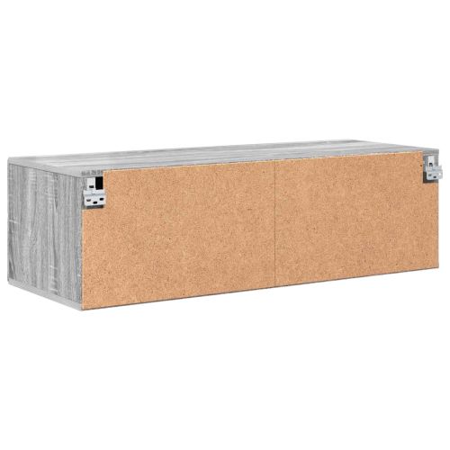 Дървен шкаф 100,5 x 39 x 30 см Сив Сонома Инженерна дървесина