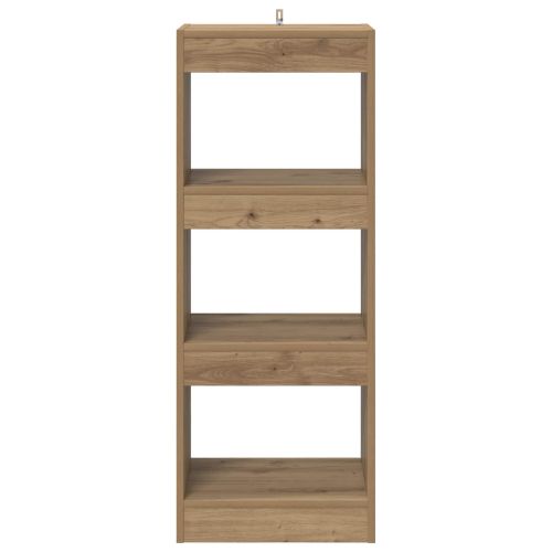Шкаф за книги 3 нива 37 x 30 x 103 см Инженерно дърво