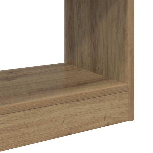 Шкаф за книги 3 нива 37 x 30 x 103 см Инженерно дърво