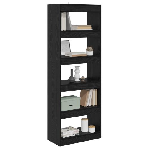 Шкаф за книги 5 нива 60 x 30 x 166 см Инженерна дървесина