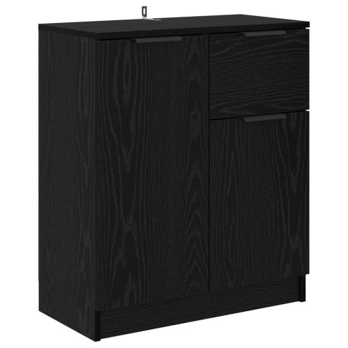 Служебен шкаф Черния дъб 60 x 30 x 70 см Инженерна дървесина